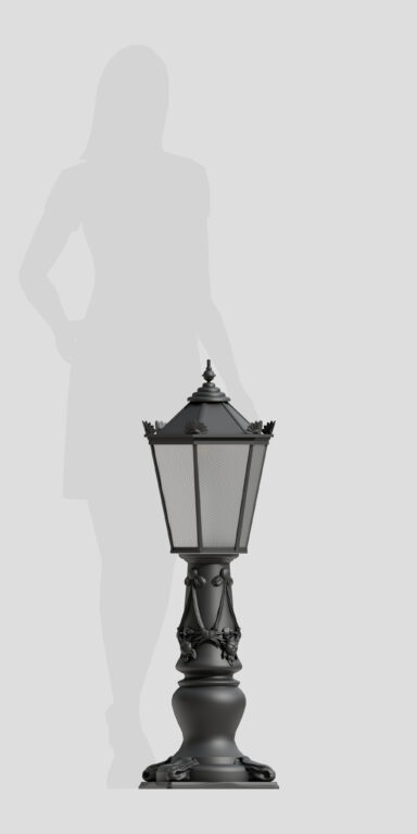 Latarnia ogrodowo-parkowa D_AM D9_1xAM-STANDARD