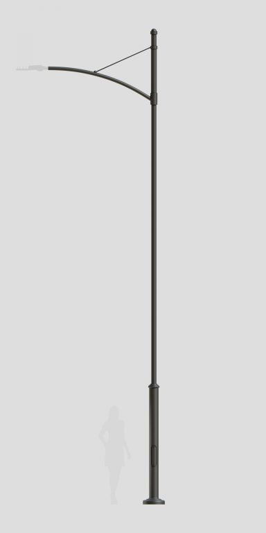 Lantern pole and arm WDR16
