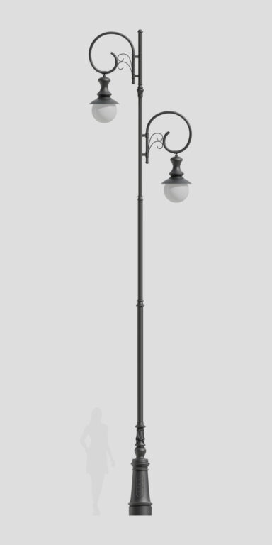 Wysoka latarnia uliczna D6A/4/5