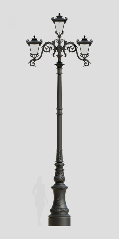 High classical street lanterns KX1/22B