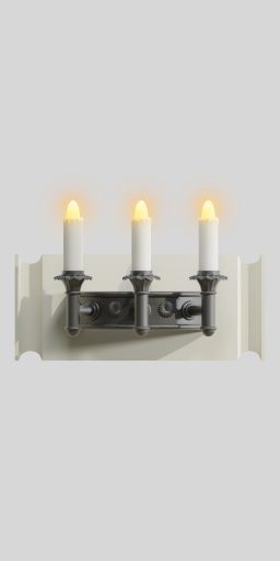 NA127 Wall luminary Candlestick Art Metal sp. j.