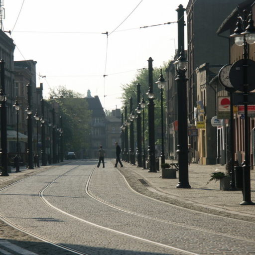 Wysoka latarnia stylowa Adaptacja KTP