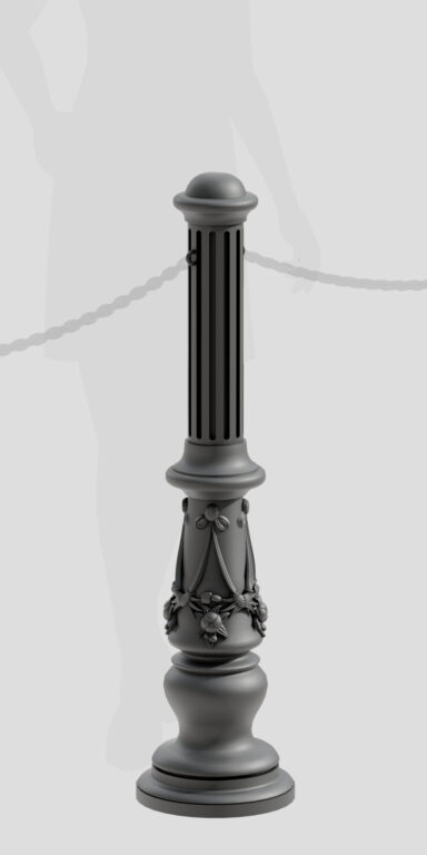 Płotek S10, element ogrodzenia