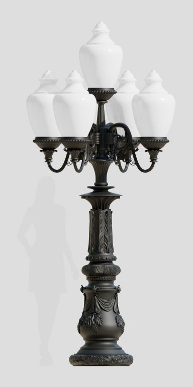 Ozdobna latarnia KS5/A2 KS_4xR65_5xA2-STANDARD-1