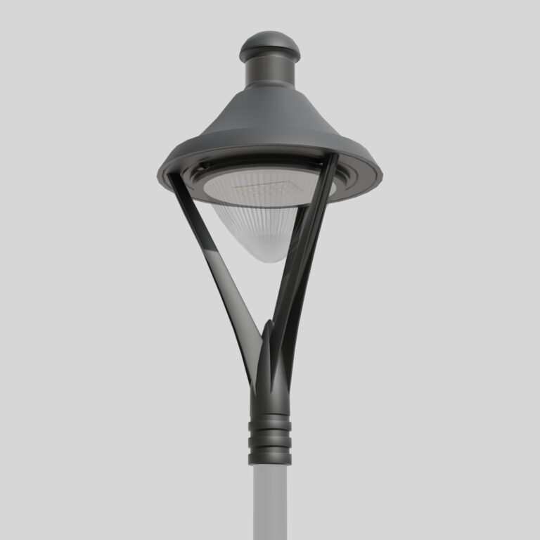 Nowoczesna oprawa oświetleniowa 10 Opal A, w aerodynamicznym kształcie