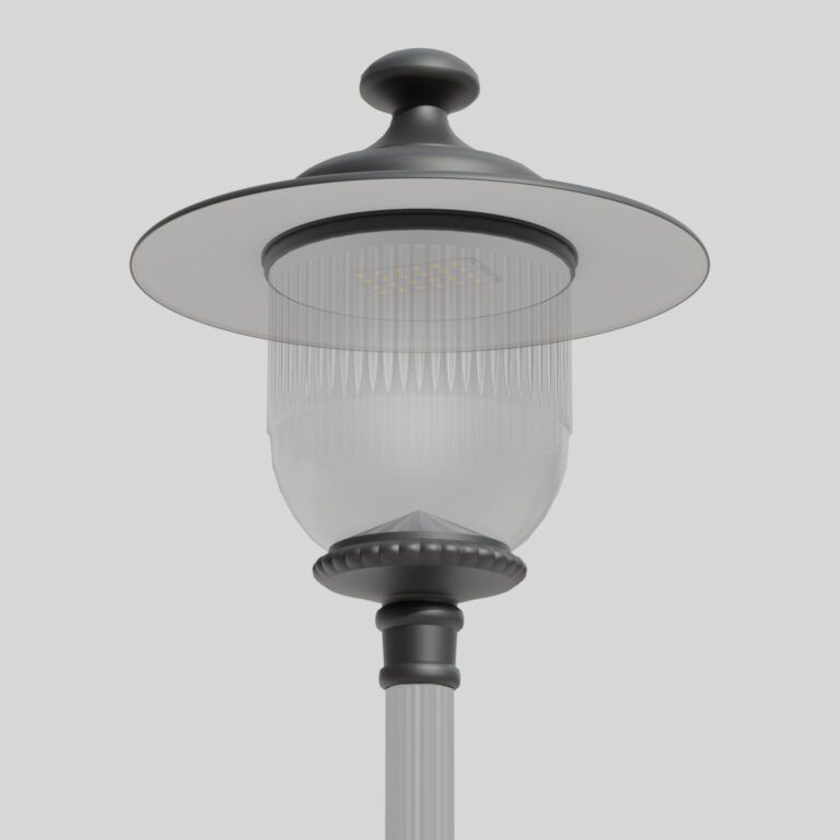 Elegancka oprawa z daszkiem, 19 lumina C