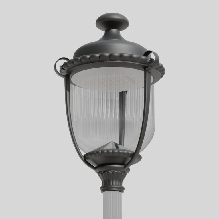 Elegancko zdobiona oprawa, 19 Lumina E od Art Metal